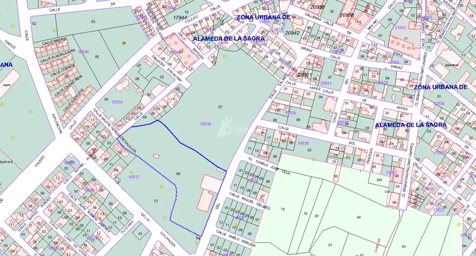 Rustikales Grundstück zum Verkauf in Alameda de la Sagra, imagen 5