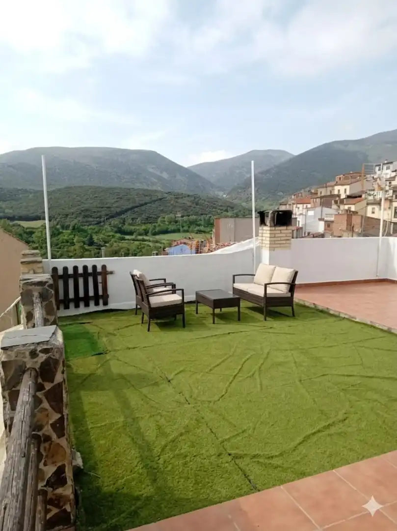 Terraza de Finca rústica en venta en Añón de Moncayo con Jardín privado, Terraza y Trastero