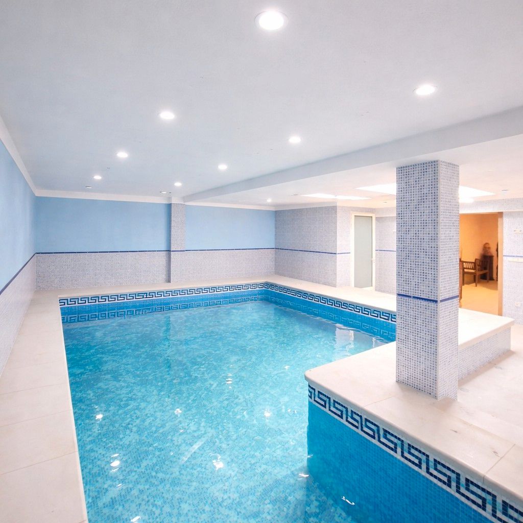 Swimming pool of Single-family semi-detached for sale in Novelé  / Novetlè  with Air Conditioner, Terrace and Storage room