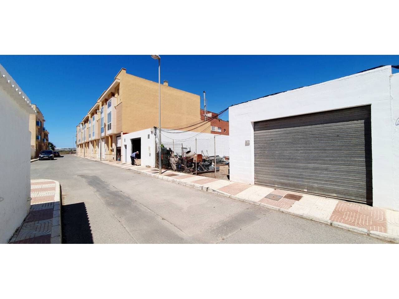 Exterior view of Industrial land for sale in Roquetas de Mar