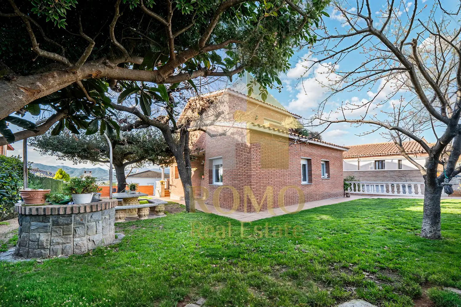 Vista exterior de Casa o chalet en venta en L'Ametlla del Vallès con Aire acondicionado, Calefacción y Jardín privado