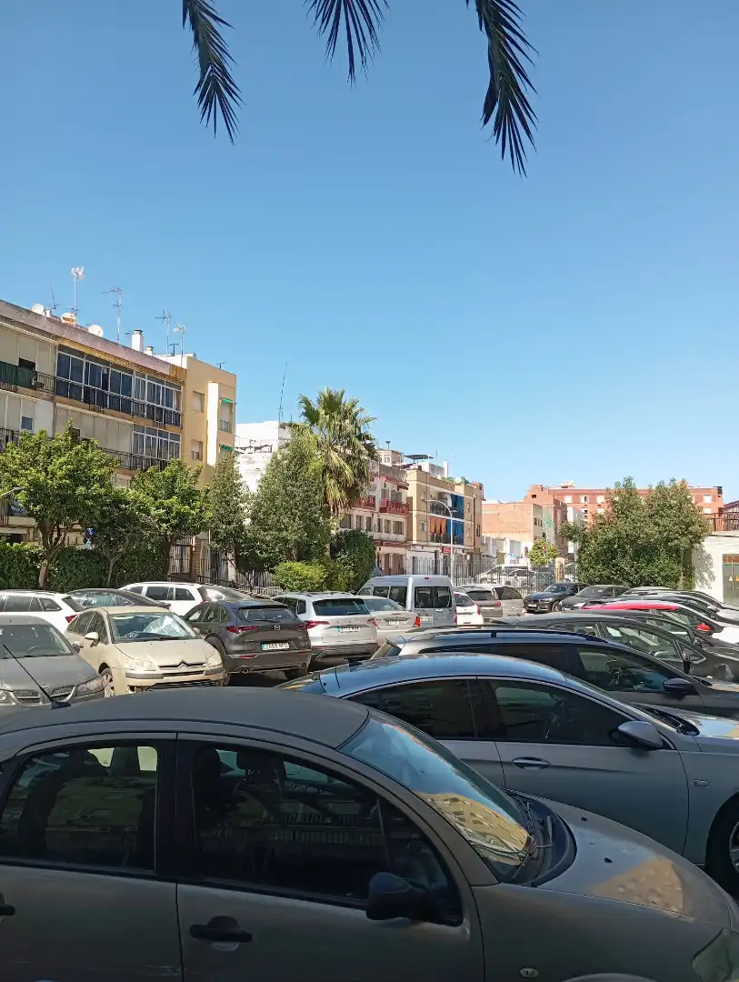 Exterior view of Flat for sale in Sevilla  with Air Conditioner, Private garden and Furnished