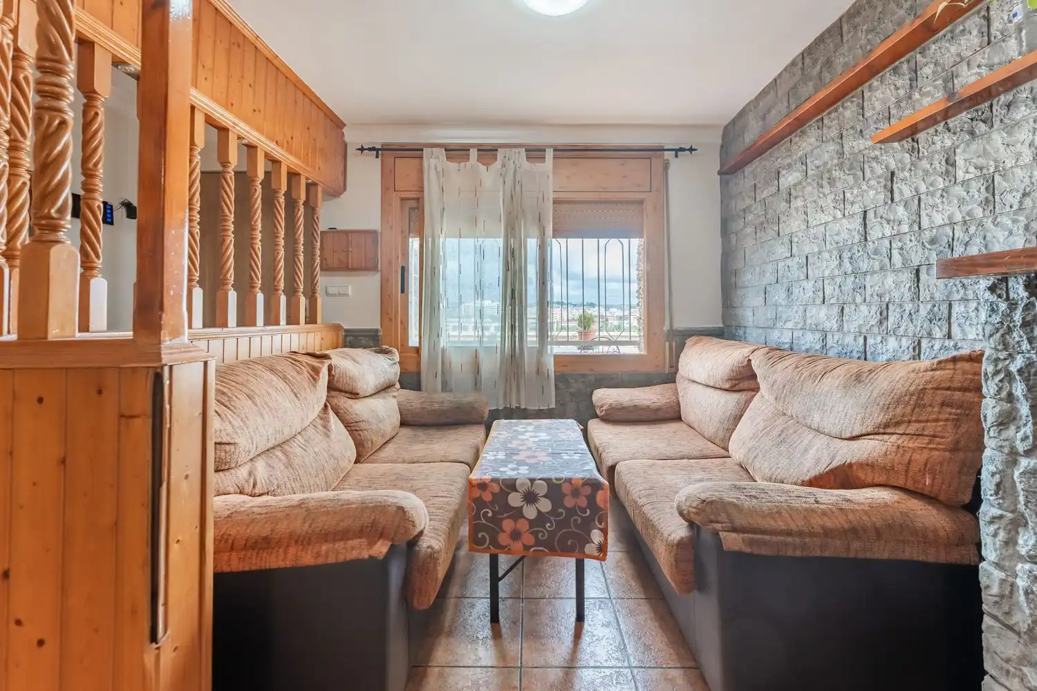 Sala de estar de Casa o chalet en venta en Granollers con Jardín privado, Terraza y Trastero