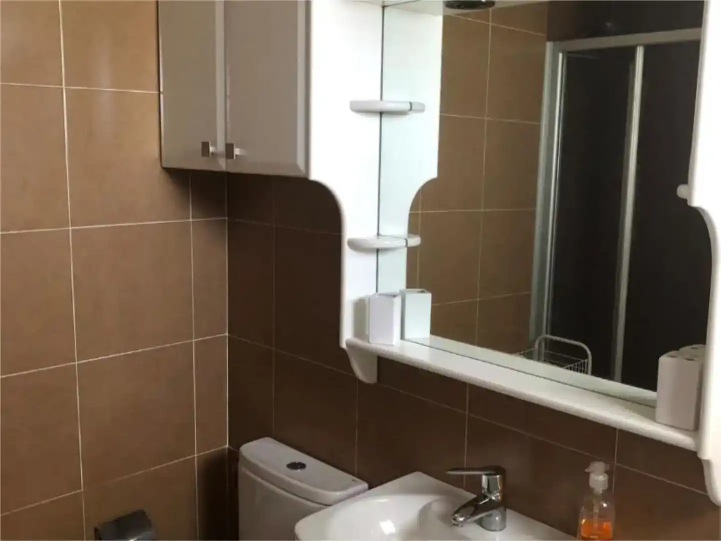 Badezimmer von Wohnungen zur Miete in Nigrán mit Parkett, Möbliert und Balkon