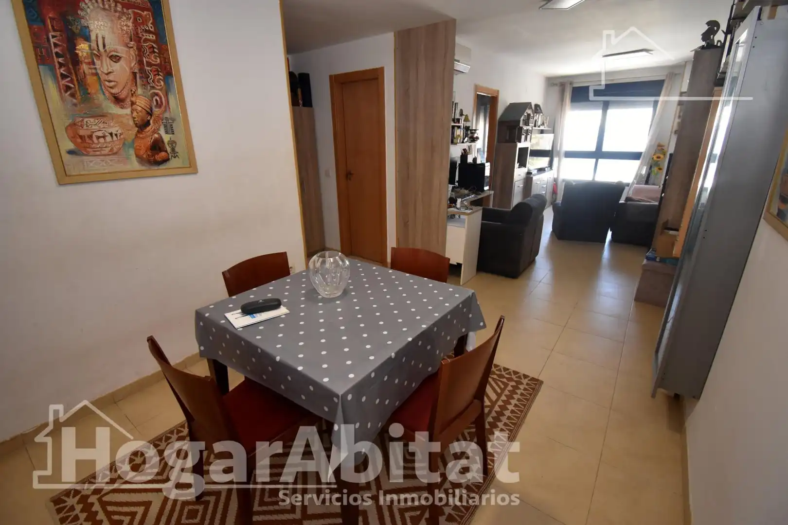 Living room of Flat for sale in Chilches / Xilxes  with Air Conditioner, Heating and Furnished