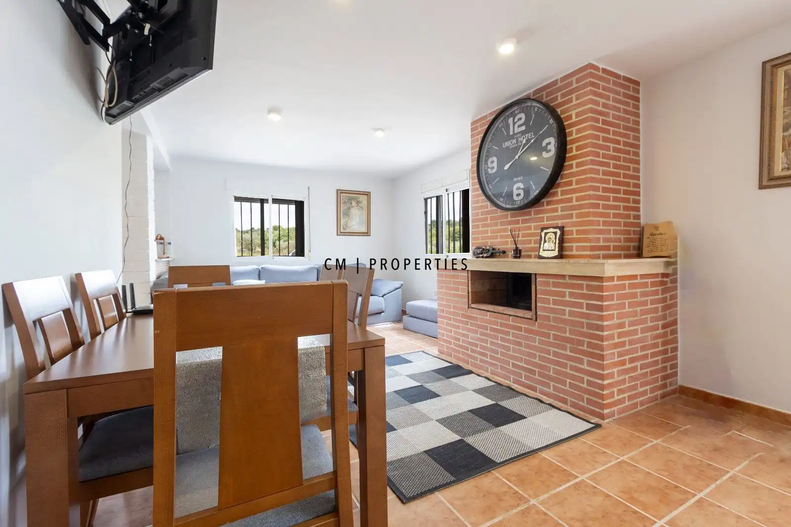 Living room of Houses for sale in Chiva  with Air Conditioner, Heating and Terrace