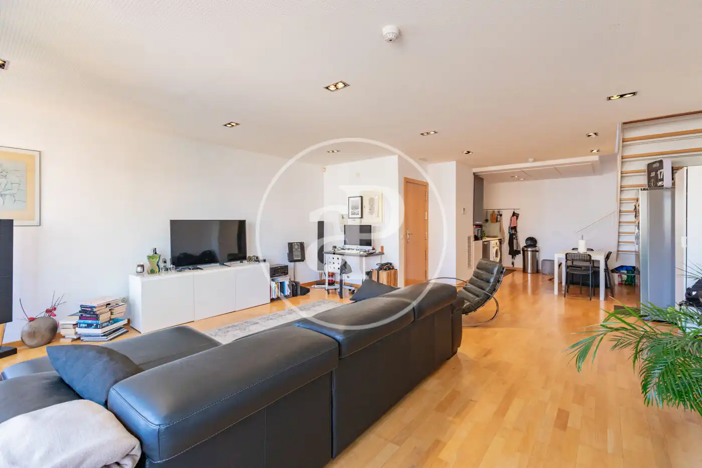 Living room of Attic for sale in San Sebastián de los Reyes  with Air Conditioner, Heating and Terrace