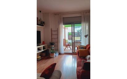 Living room of Flat for sale in Caldes de Montbui  with Air Conditioner, Heating and Private garden