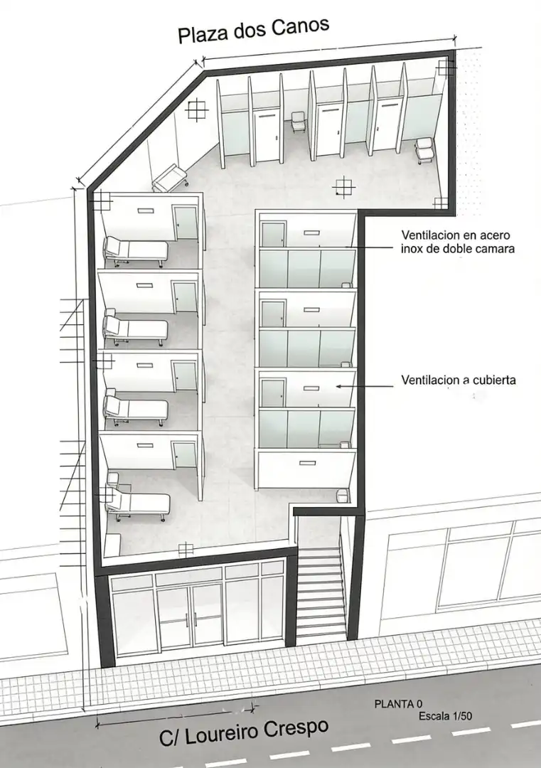 Geschaftsraum zur Miete in Pontevedra Capital 