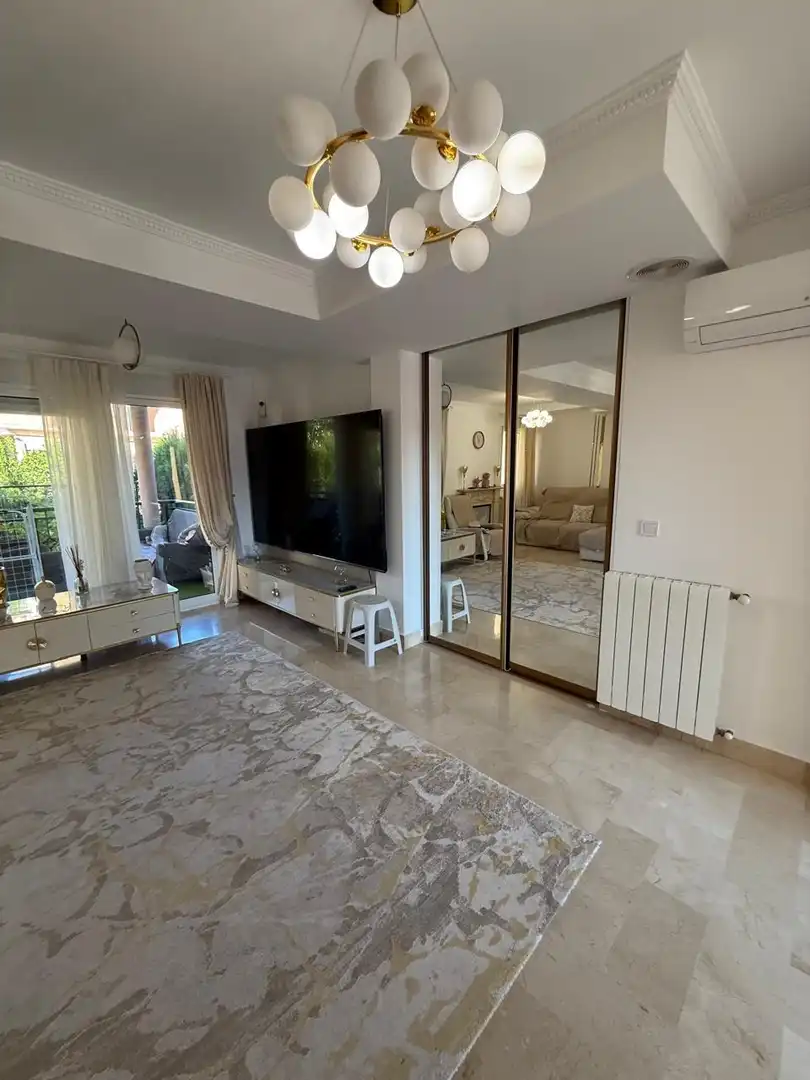Sala d'estar de Casa adosada en venda en Sant Joan d'Alacant