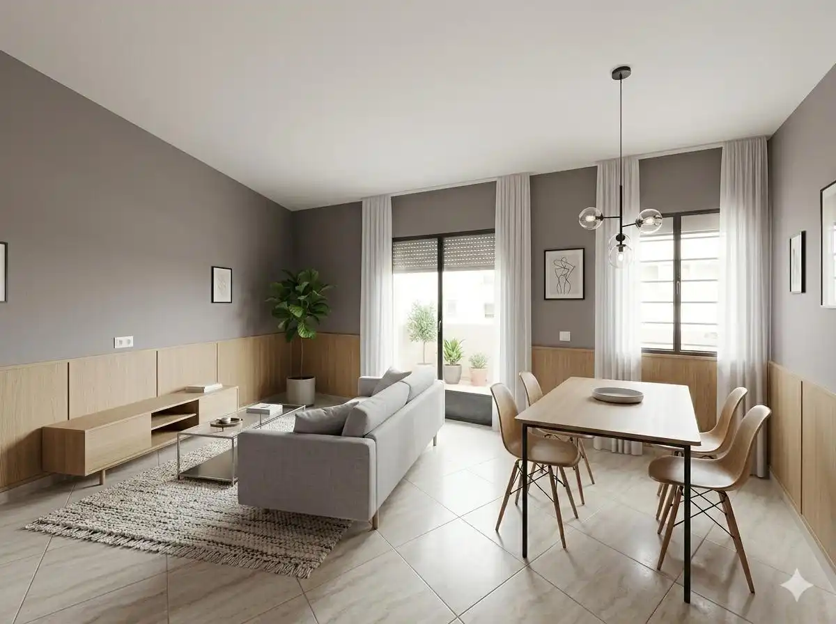 Sala de estar de Piso en venta en Centro