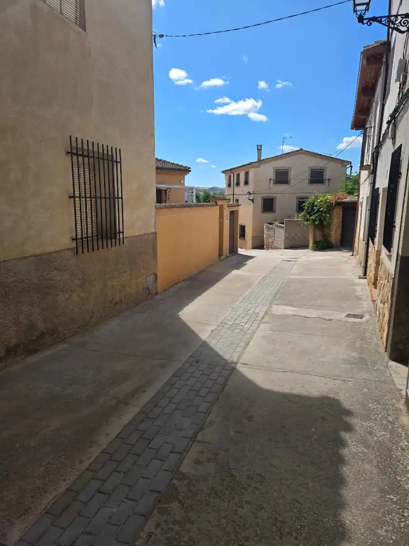 Vista exterior de Casa o chalet en venta en Salmerón con Calefacción y Jardín privado