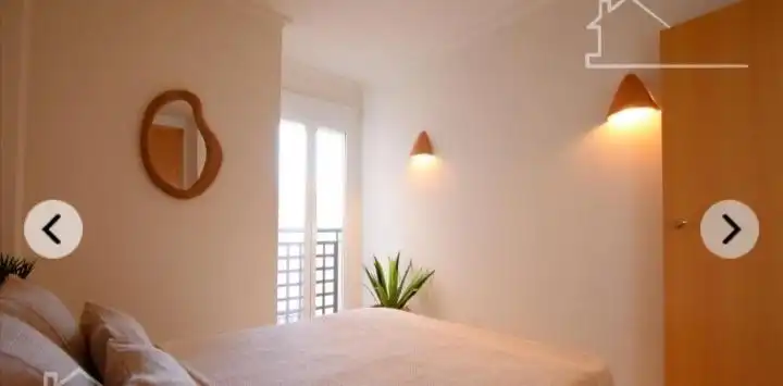 Dormitori de Apartament en venda en Pedreguer amb Aire condicionat, Terrassa i Moblat