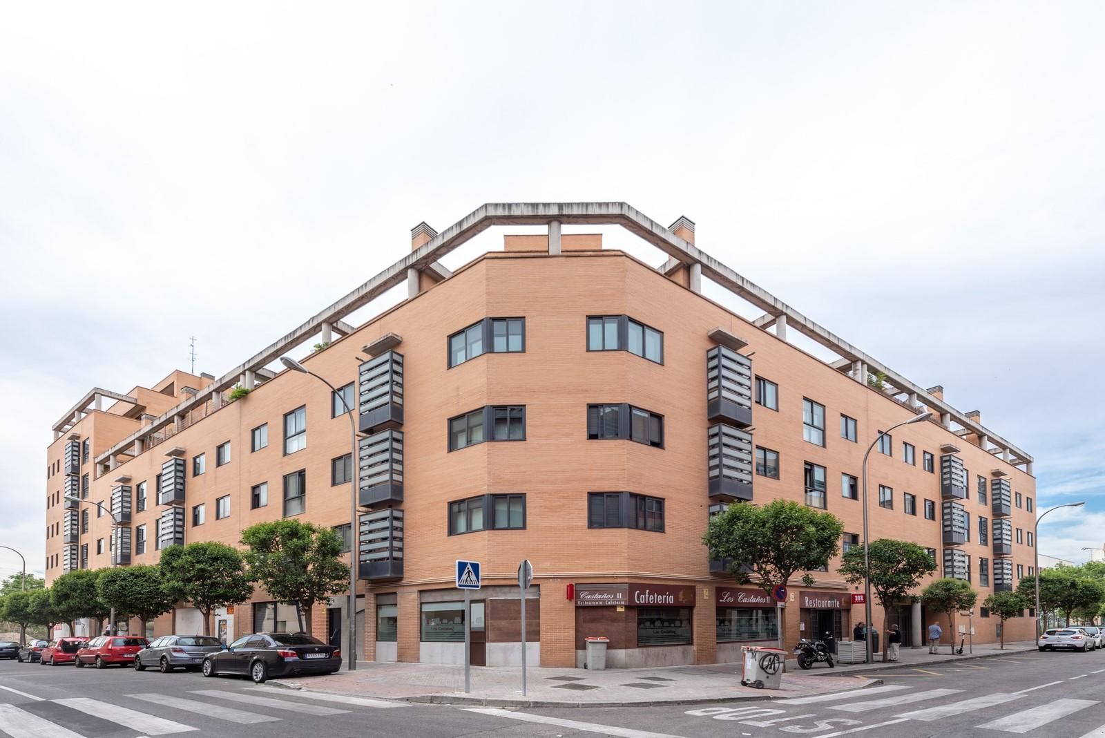 Exterior view of Flat for sale in  Madrid Capital  with Parquet flooring and Storage room