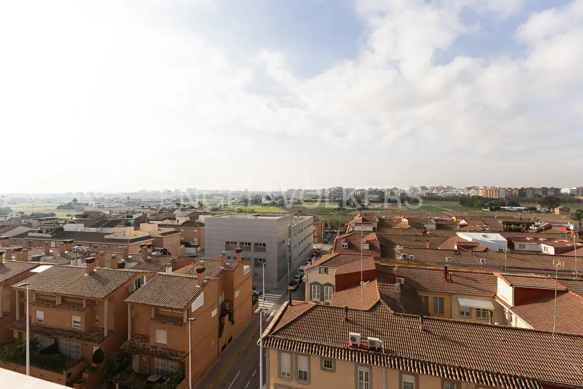 Terrassa de Pis de lloguer en Alboraya amb Aire condicionat, Calefacció i Parquet
