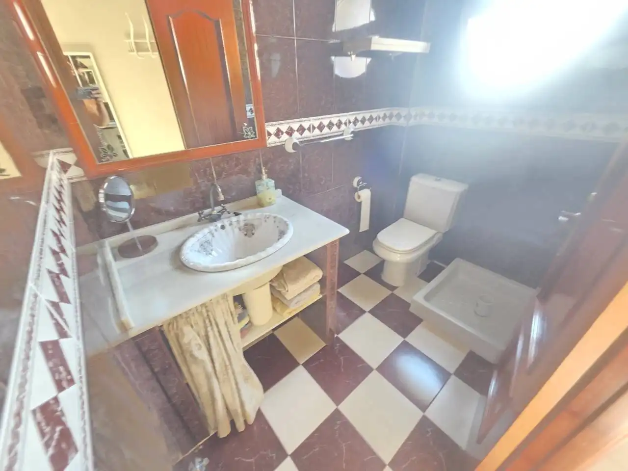 Bathroom of Houses for sale in Chiclana de la Frontera  with Air Conditioner and Terrace