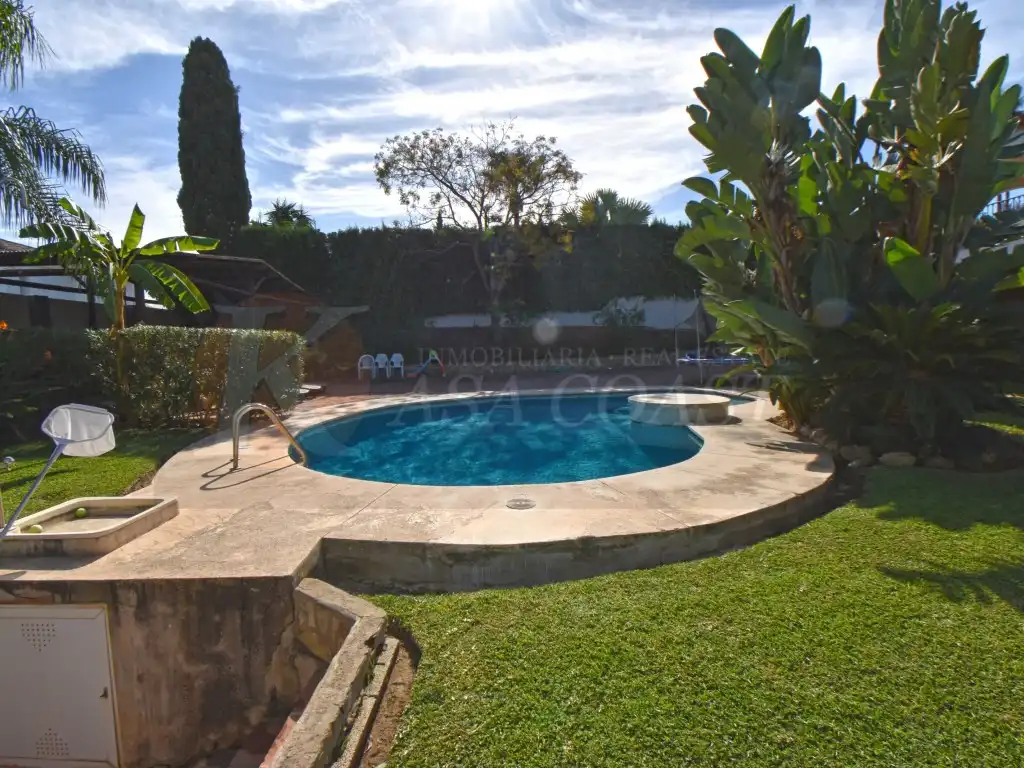 Jardí de Casa o xalet en venda en Mijas amb Aire condicionat, Jardí privat i Terrassa
