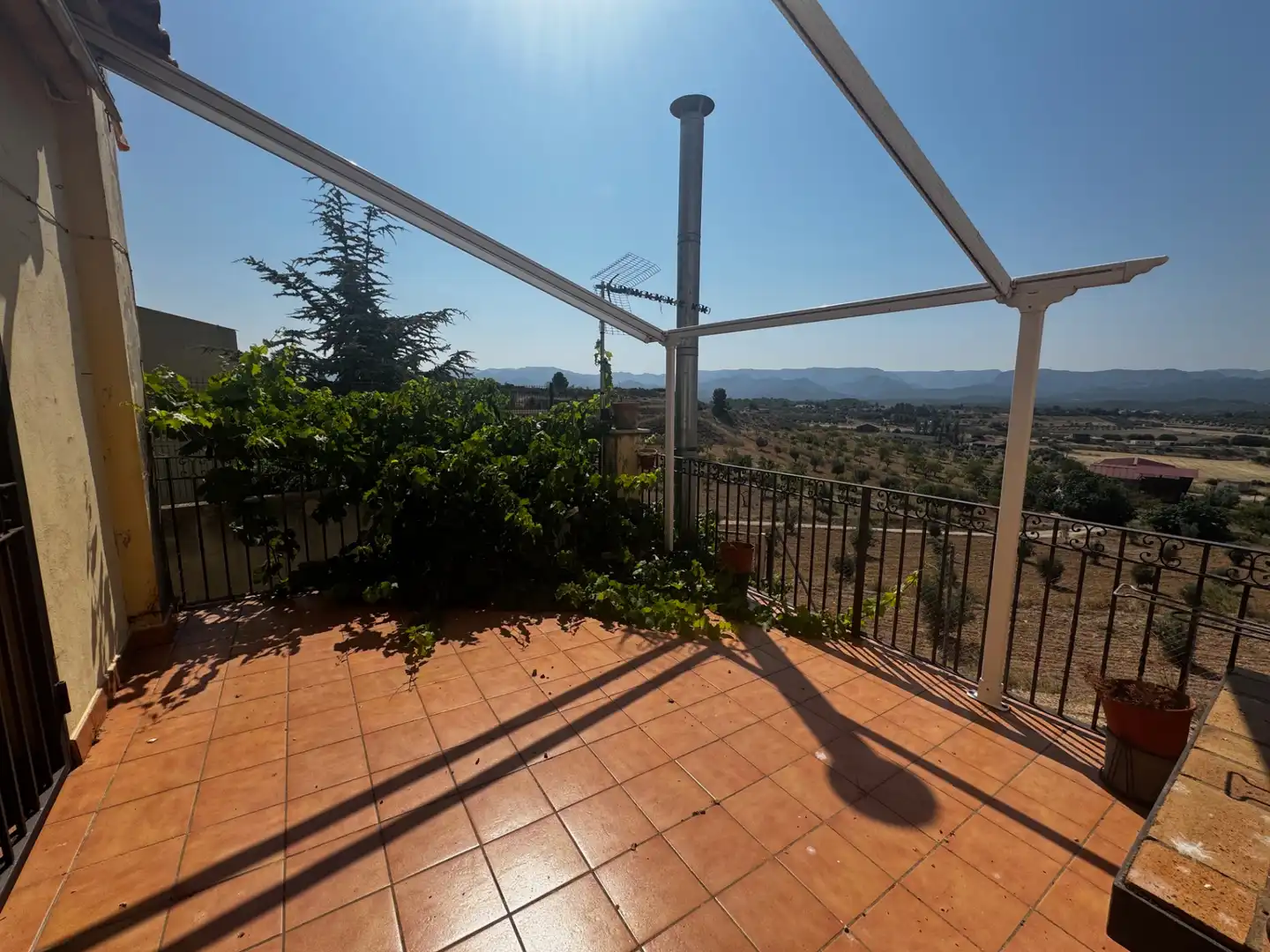 Terrace of Country homes for sale in Cretas  with Heating, Private garden and Terrace