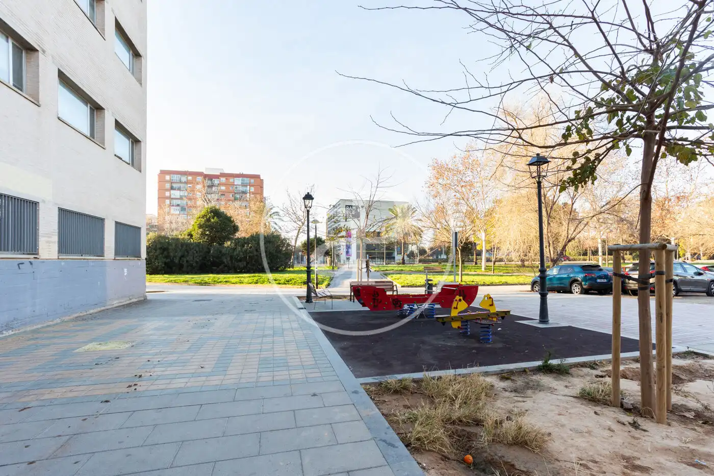 Vista exterior de Pis de lloguer en Valencia amb Aire condicionat, Calefacció i Moblat