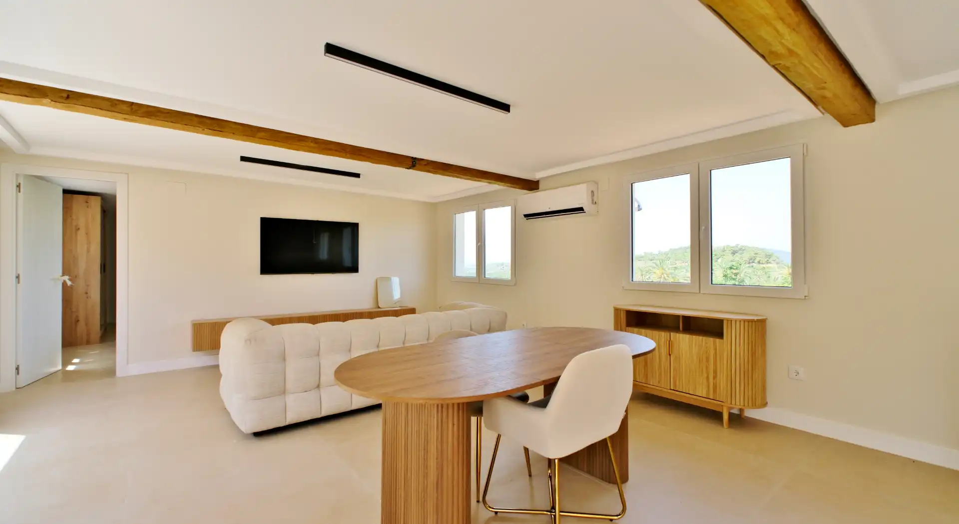 Sala de estar de Casa o chalet de alquiler en Sagunto / Sagunt con Aire acondicionado, Calefacción y Jardín privado