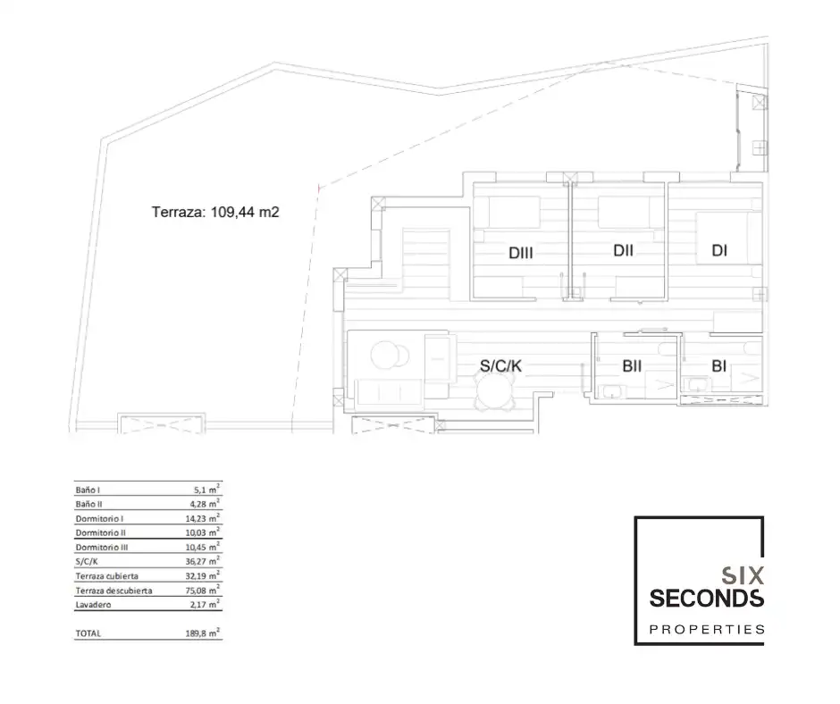 Penthouse with pool for sale in San Miguel de Salinas, imagen 2