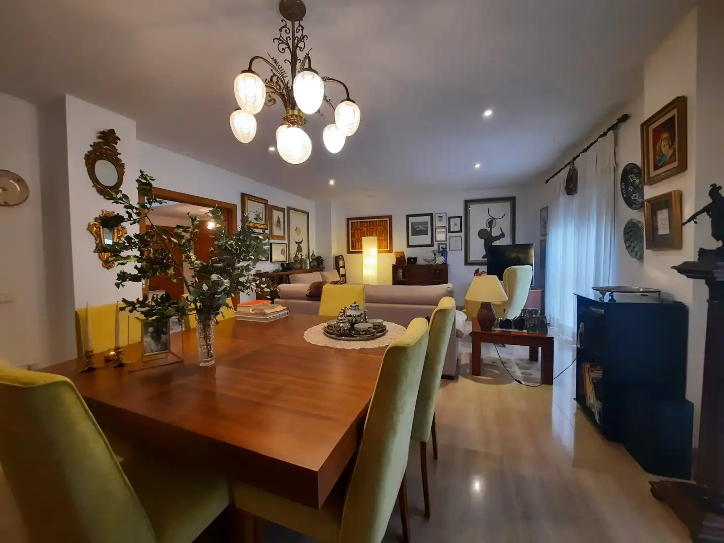 Esszimmer von Maisonette zum Verkauf in Castellón de la Plana / Castelló de la Plana mit Terrasse