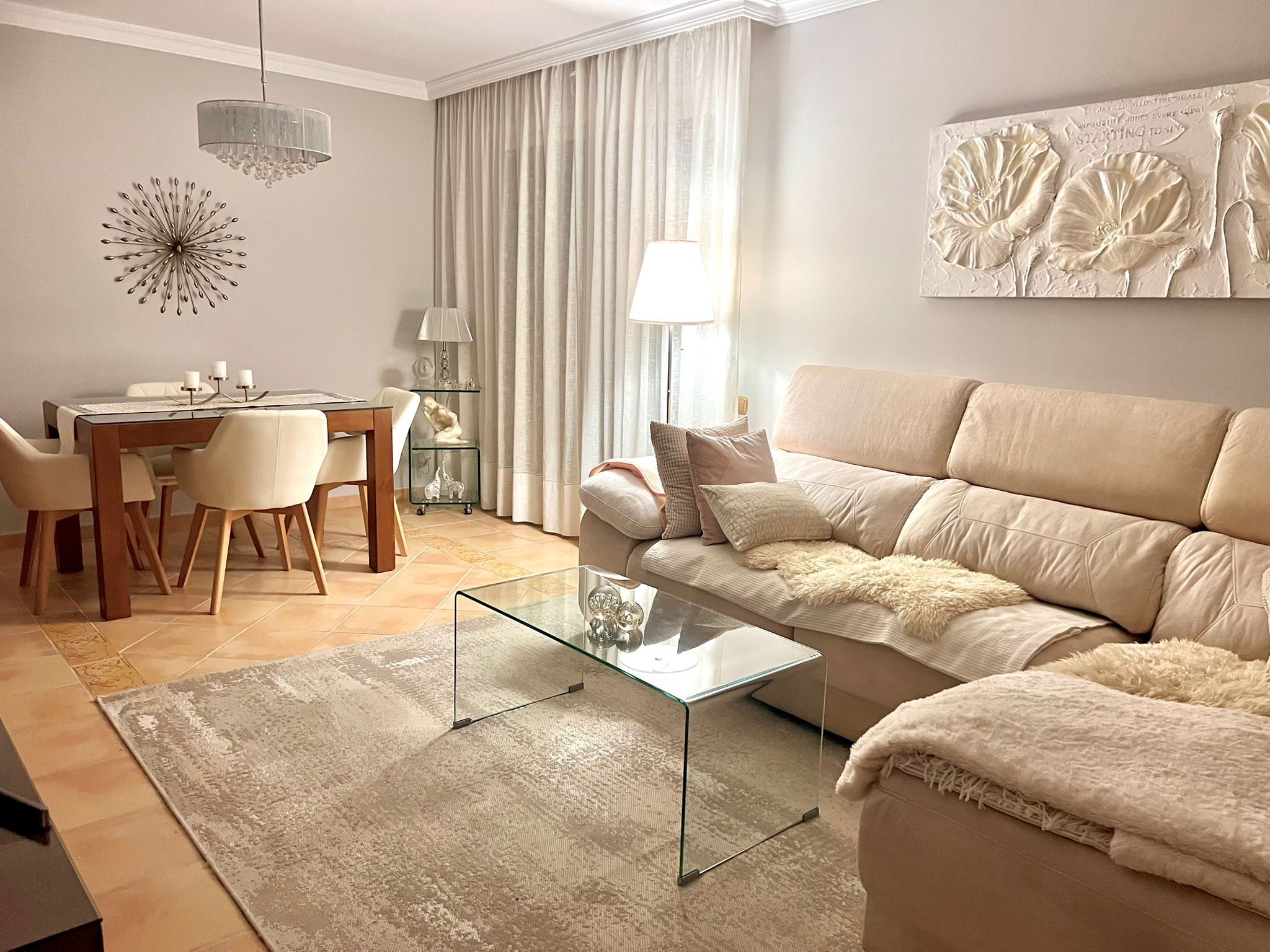 Sala de estar de Apartamento en venta en Santa Margalida con Aire acondicionado