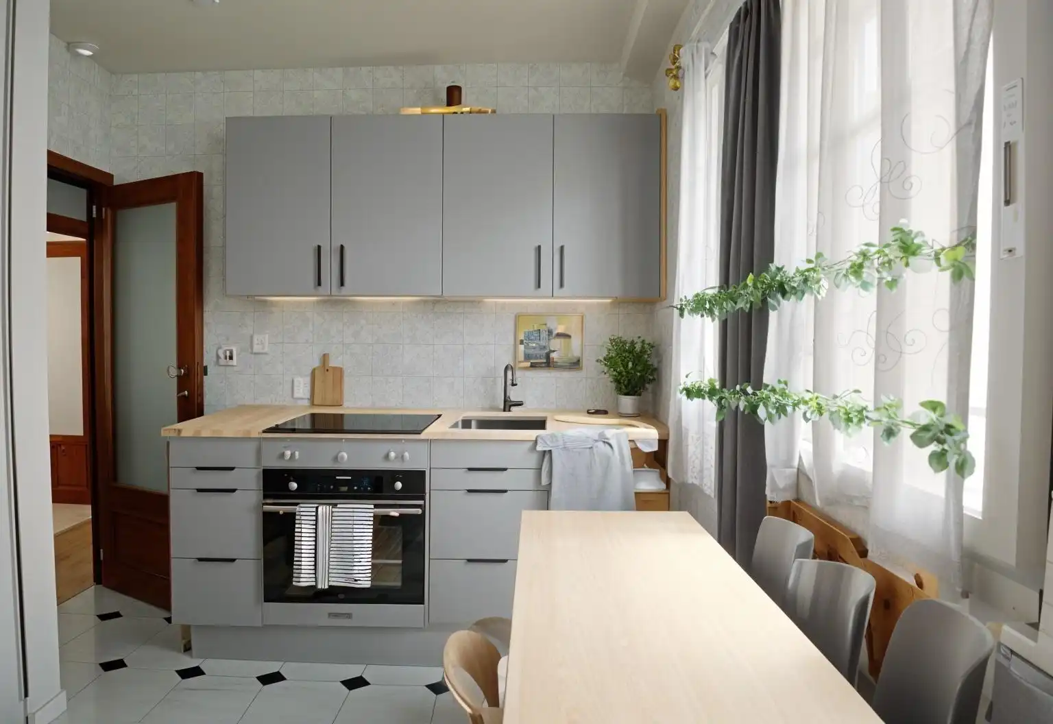 Küche von Wohnung zum Verkauf in Torrejón de Ardoz mit Heizung und Terrasse