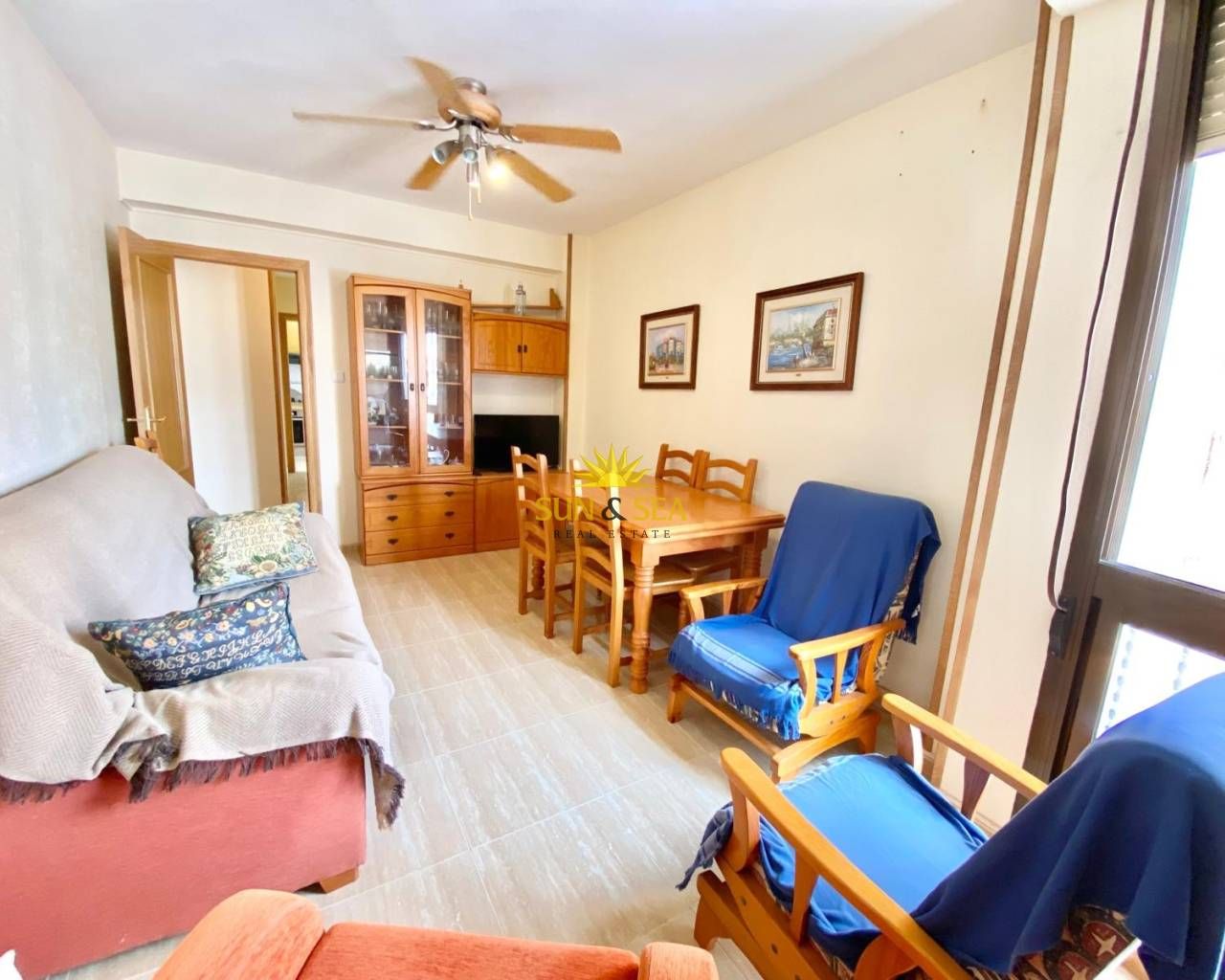 Bedroom of Apartment to rent in Torrevieja  with Air Conditioner, Heating and Furnished