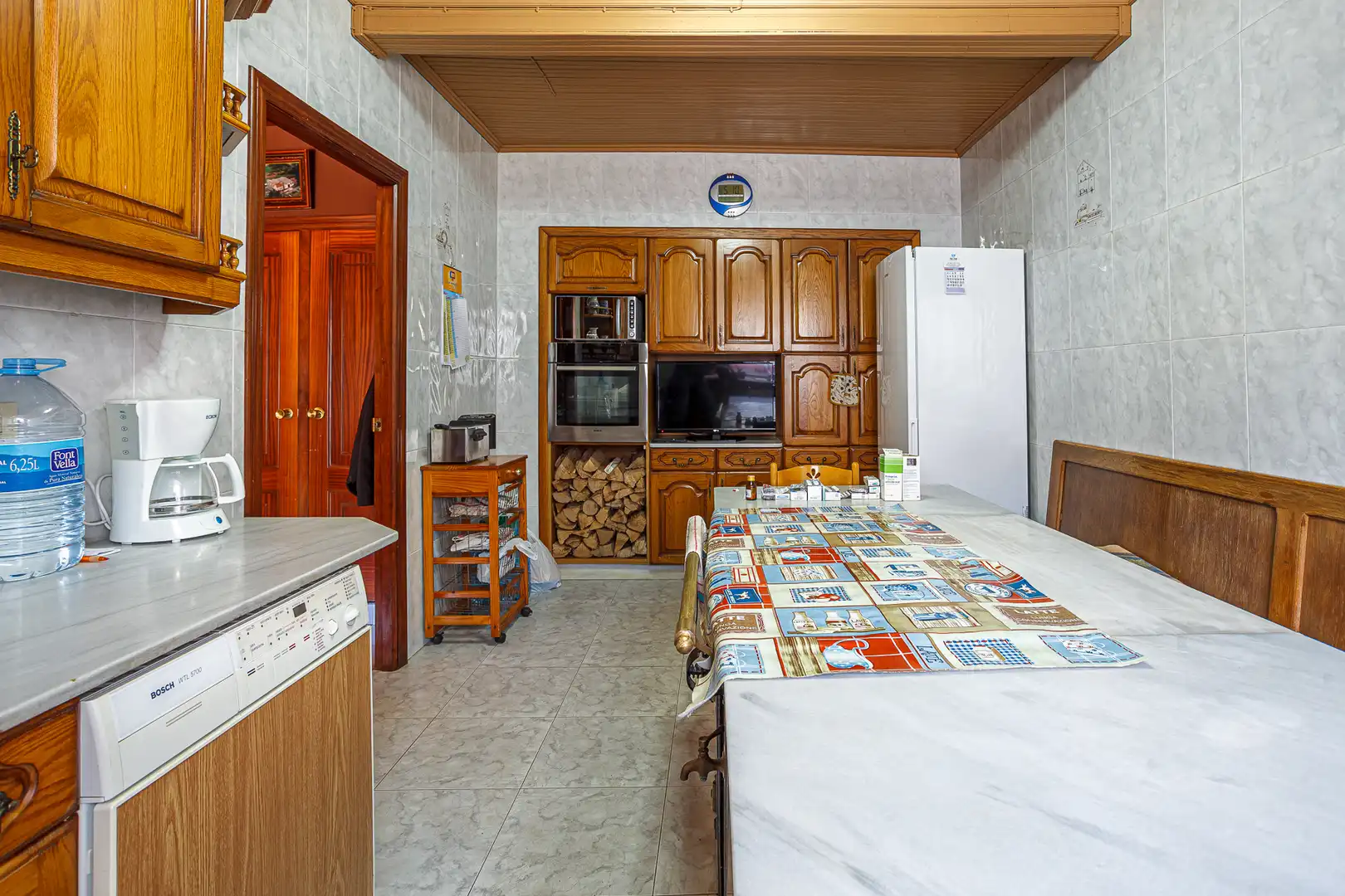 Cocina de Finca rústica en venta en Pol con Amueblado