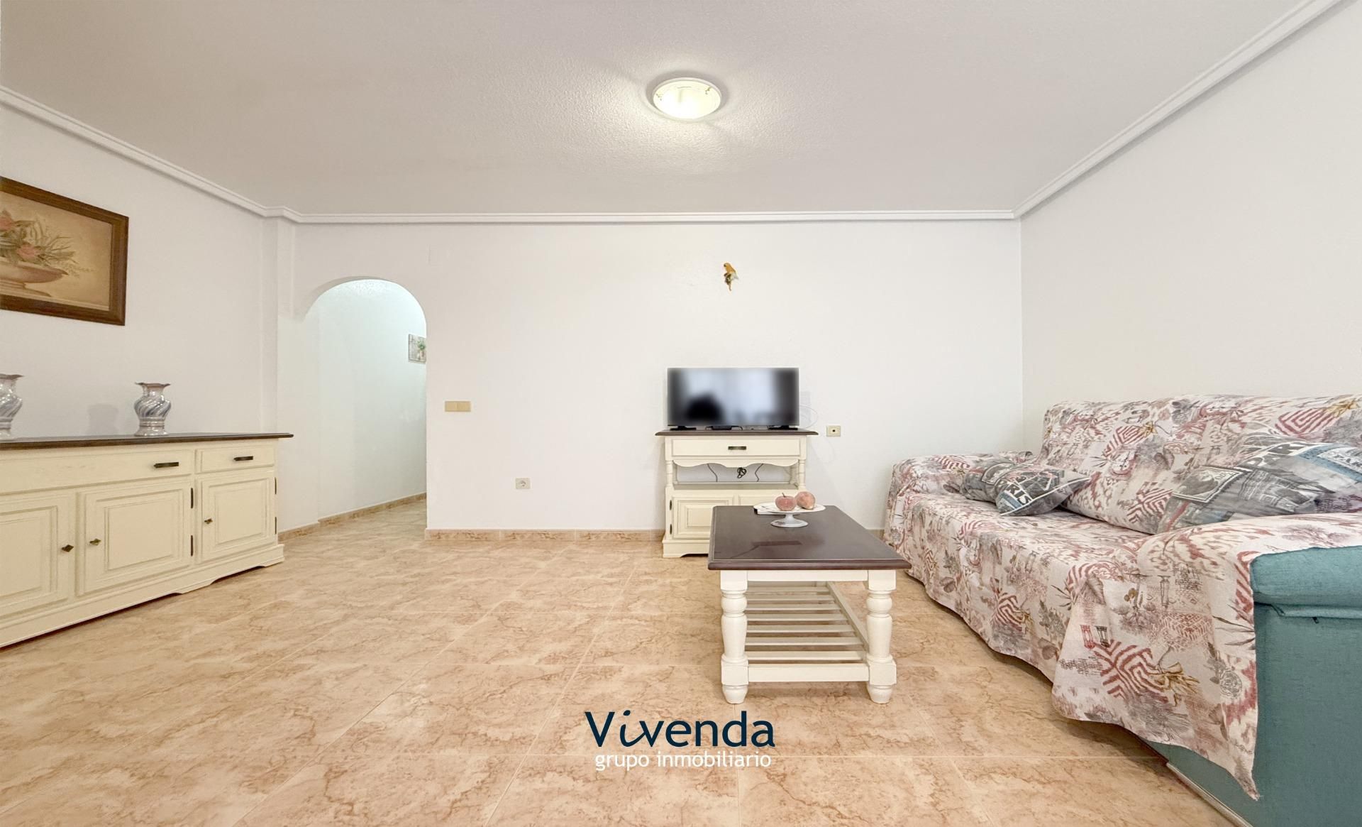 Living room of Flat for sale in Torrevieja  with Air Conditioner, Heating and Terrace