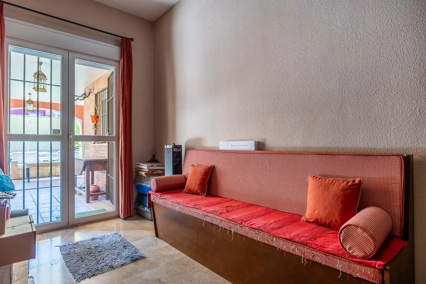 Terraza de Casa adosada en venta en Almensilla con Aire acondicionado, Calefacción y Jardín privado