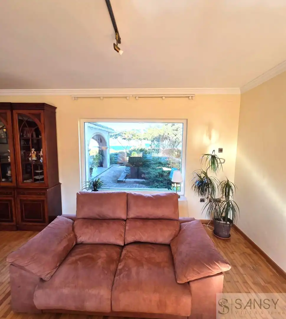 Living room of Houses for sale in Jávea / Xàbia  with Air Conditioner, Heating and Storage room