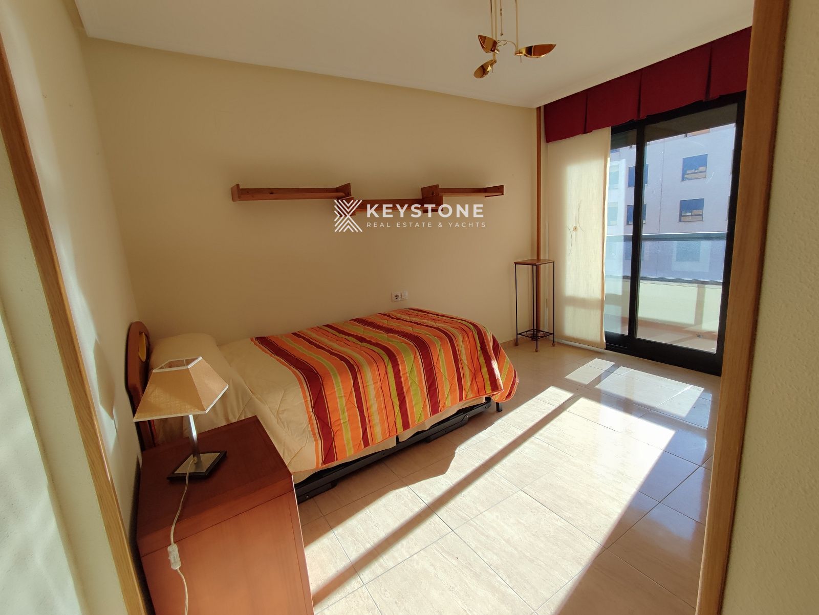 Dormitori de Pis de lloguer en Alicante / Alacant amb Aire condicionat, Calefacció i Terrassa