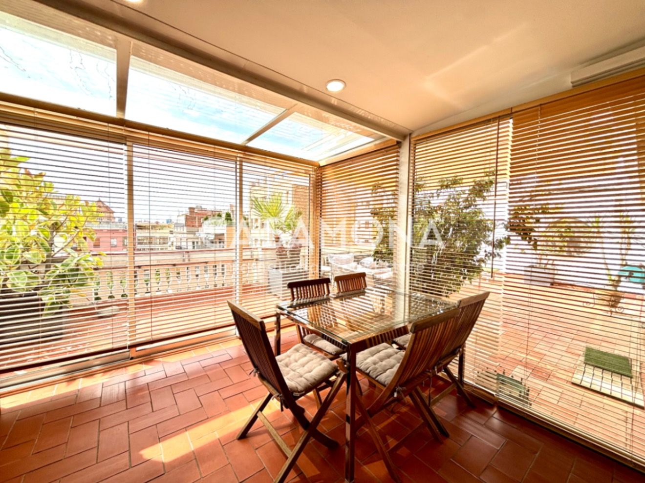 Terrassa de Apartament de lloguer en  Barcelona Capital amb Aire condicionat, Calefacció i Terrassa