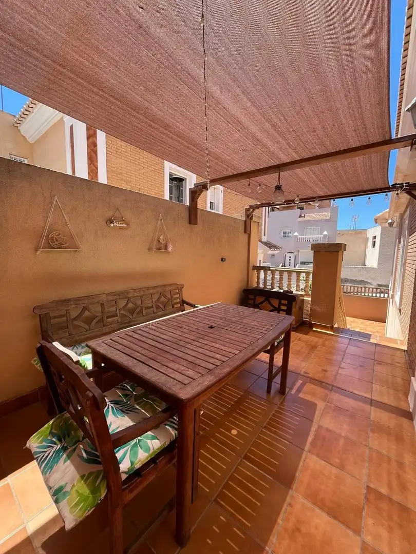 Terraza de Casa o chalet en venta en Roquetas de Mar con Amueblado
