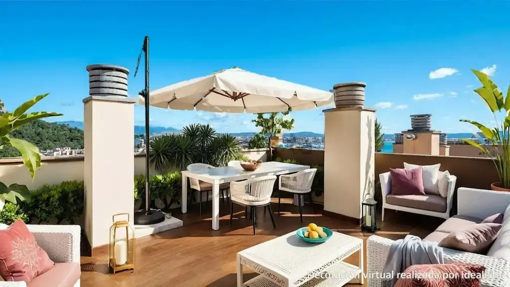Terraza de Ático en venta en  Palma de Mallorca con Aire acondicionado, Calefacción y Terraza