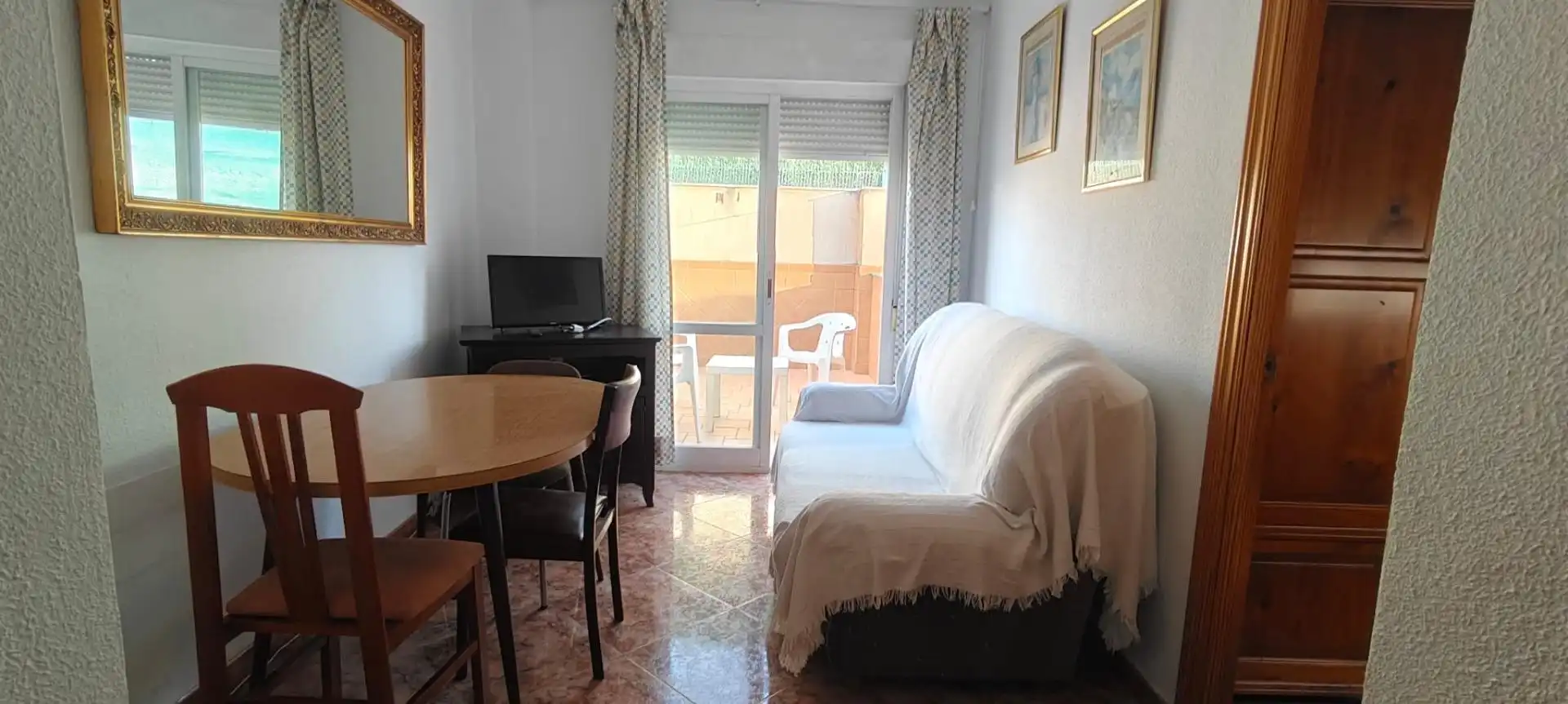 Wohnzimmer von Wohnung zur Miete in Granada mit Klimaanlage, Terrasse und Möbliert