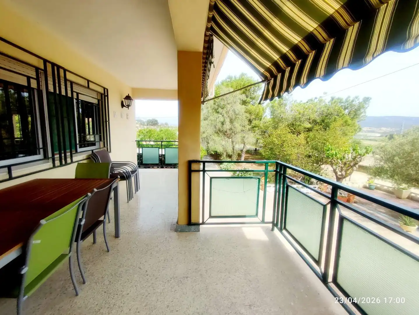 Terraza de Casa o chalet en venta en Ibi con Jardín privado, Terraza y Piscina