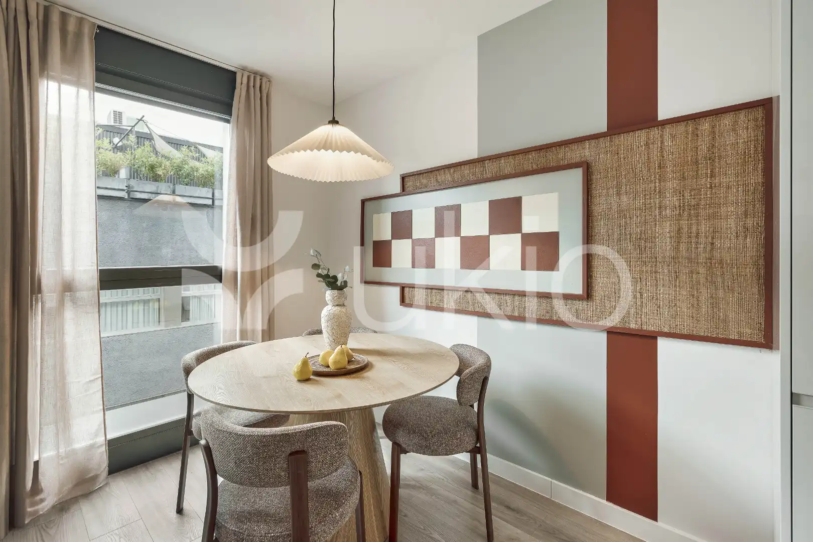 Esszimmer von Wohnungen zur Miete in Madrid mit Heizung, Möbliert und Ofen
