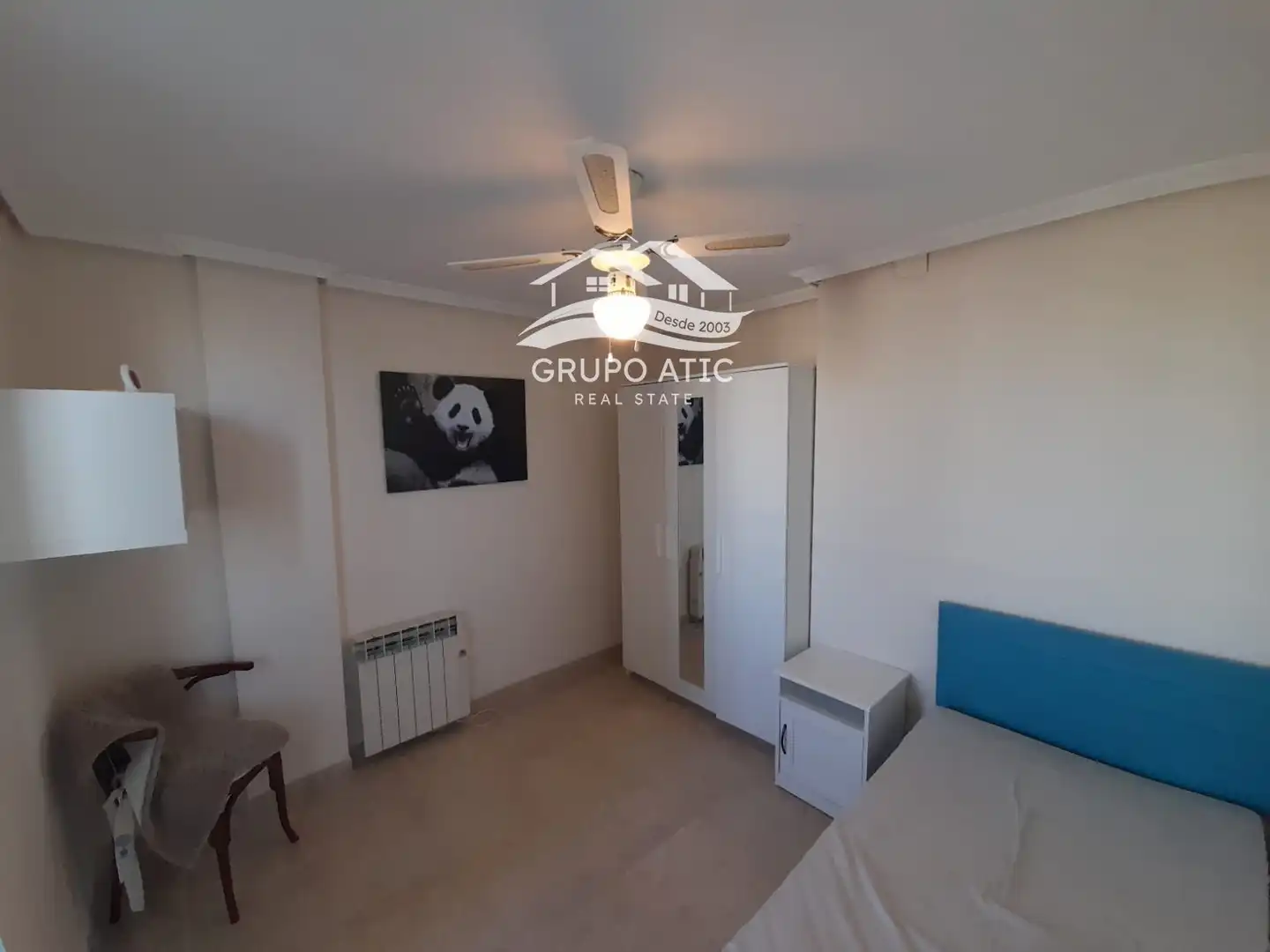 Schlafzimmer von Wohnungen zur Miete in Burriana / Borriana mit Heizung, Abstellraum und Möbliert