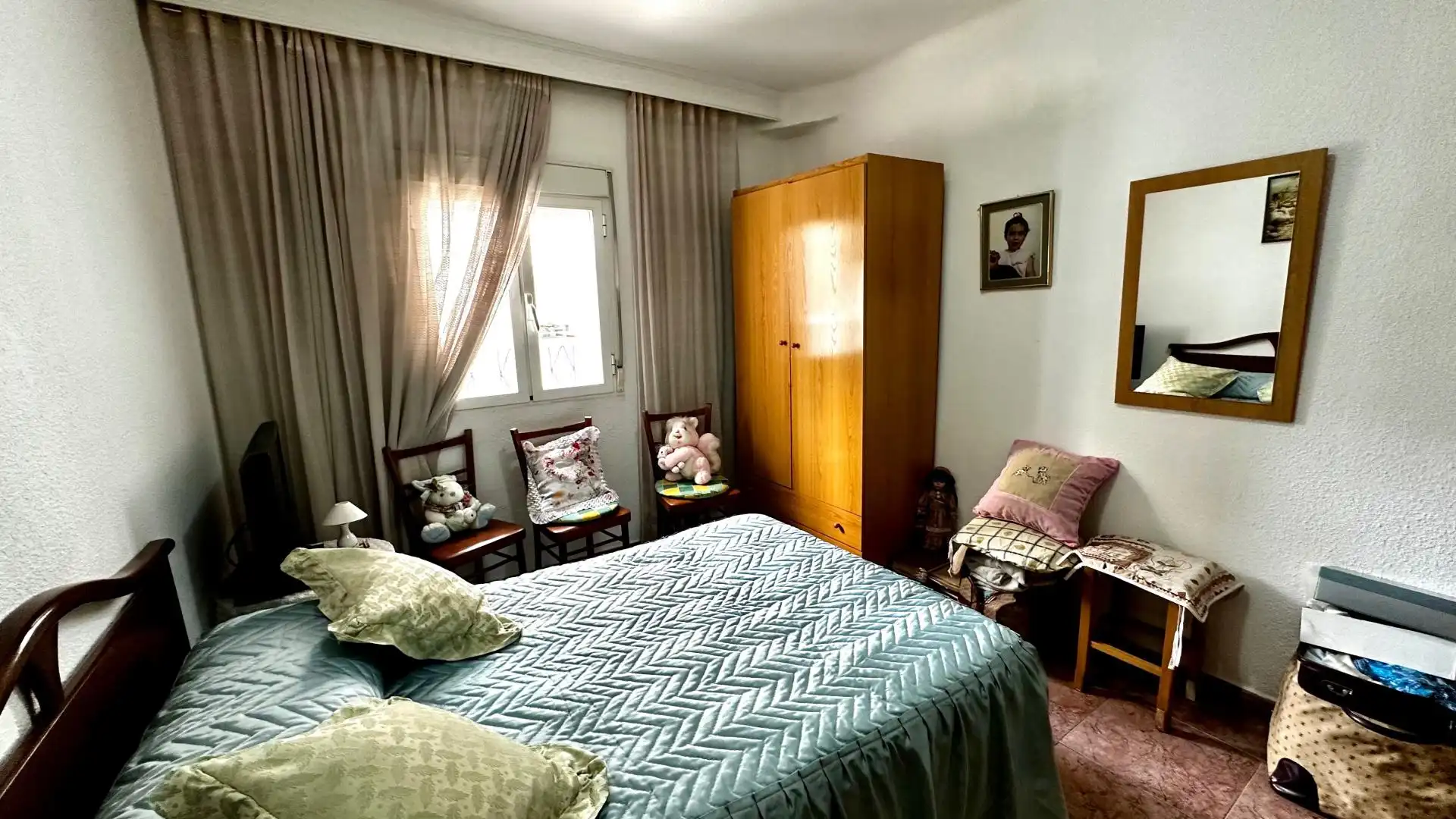 Bedroom of Flat for sale in Madrid  with Terrace