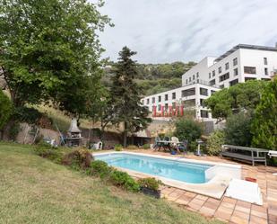 Garden of House or chalet for sale in  Barcelona Capital  with Air Conditioner, Terrace and Swimming Pool