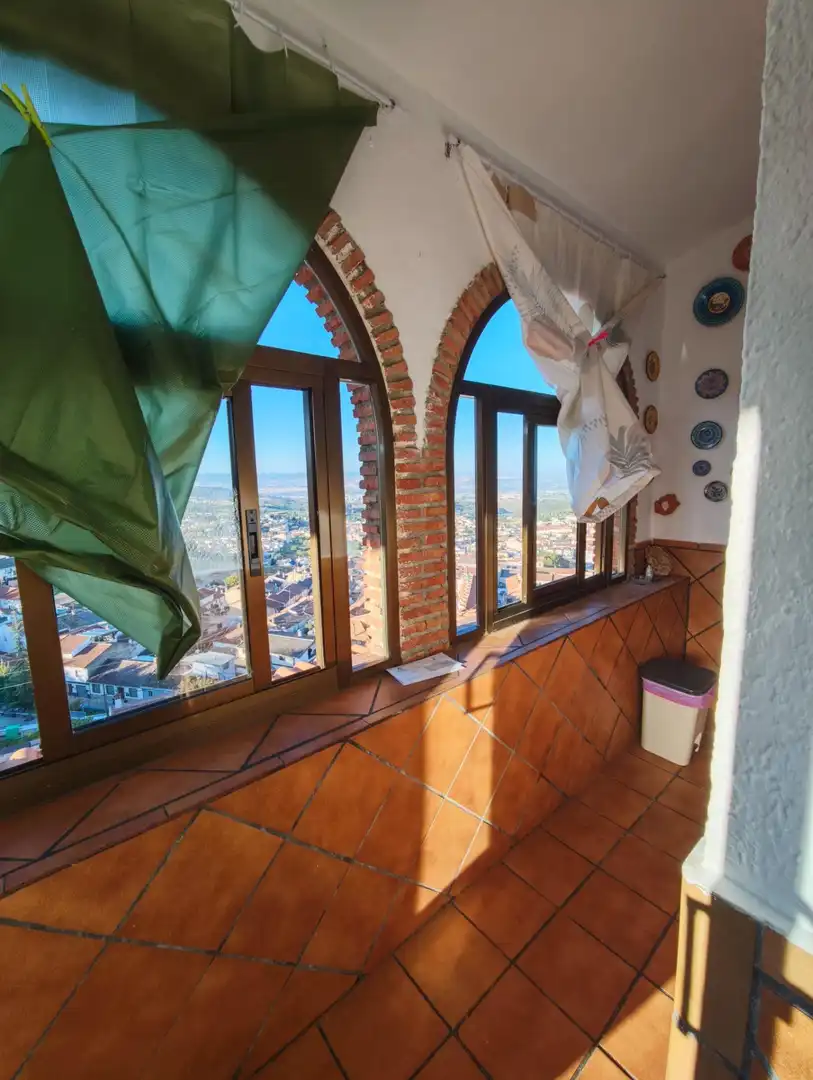 Terrasse von Einfamilien-Reihenhaus zur Miete in Alfacar, Granada