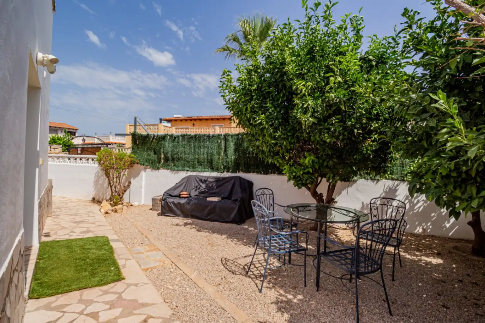 Terraza de Casa o chalet de alquiler en L'Alfàs del Pi con Aire acondicionado, Calefacción y Piscina