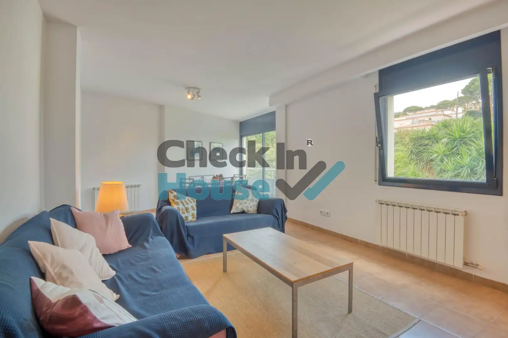 Sala de estar de Dúplex en venta en Sant Feliu de Guíxols con Aire acondicionado, Calefacción y Terraza