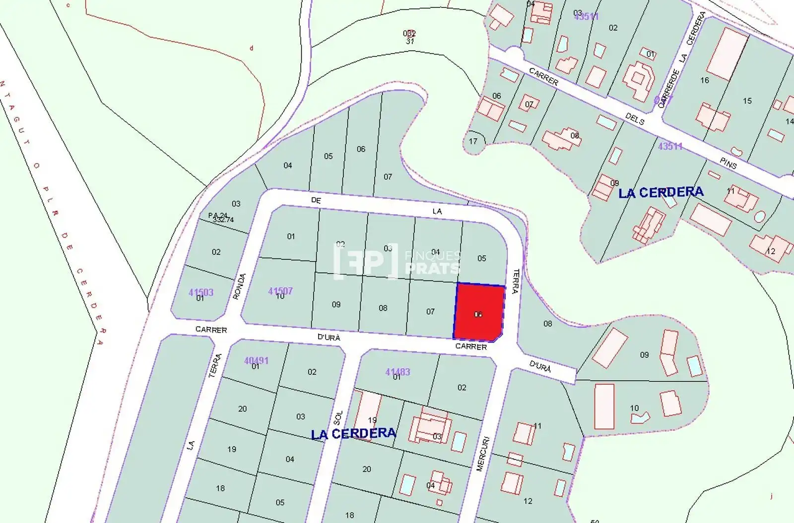 Terreny residencial en venda a URÀ