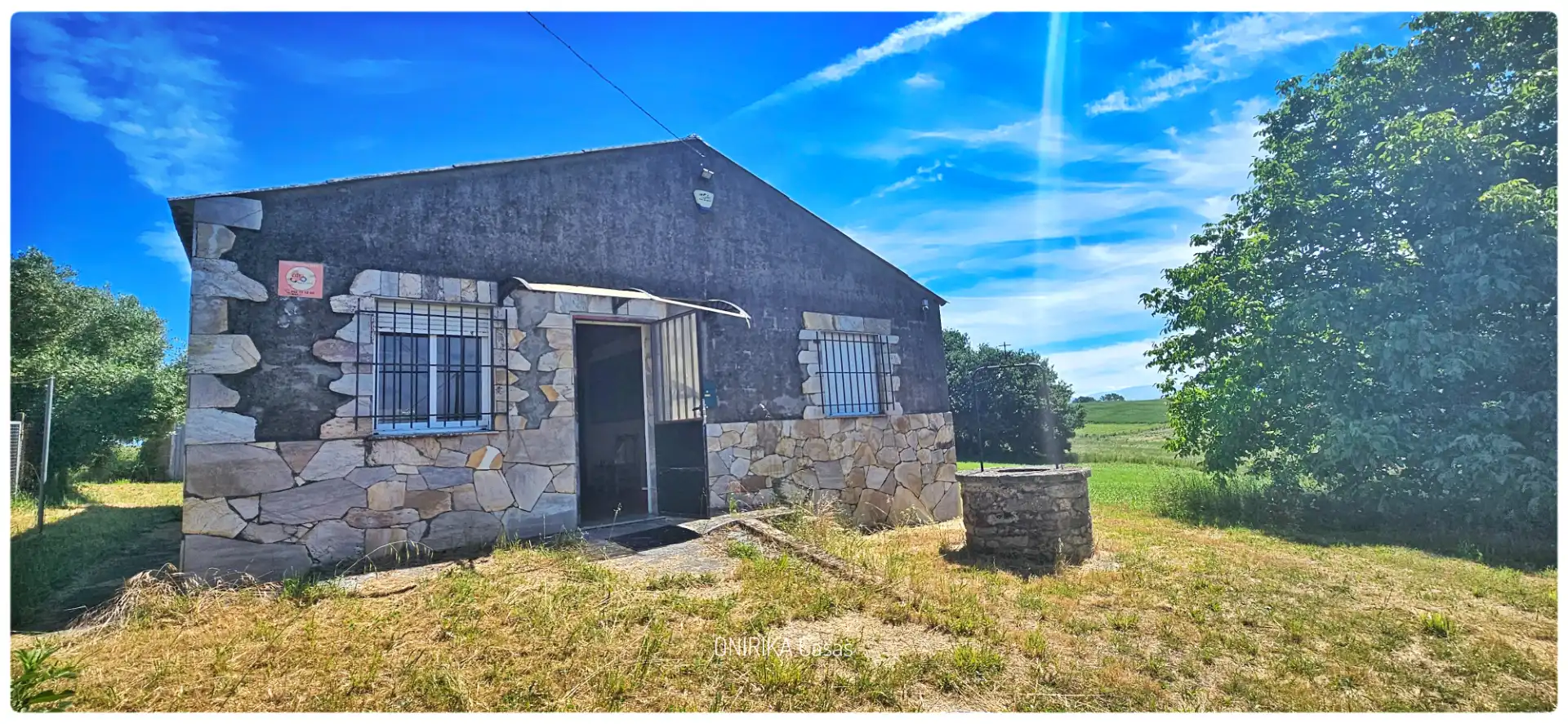 Exterior view of Houses for sale in Sarria  with Private garden, Storage room and Furnished