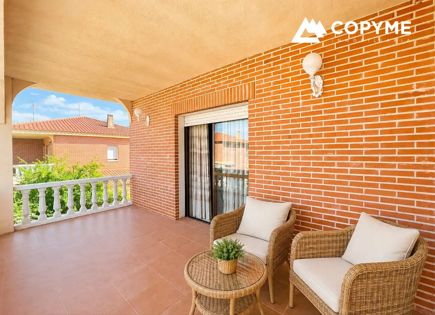Terraza de Casa adosada en venta en Gerindote con Aire acondicionado, Jardín privado y Amueblado