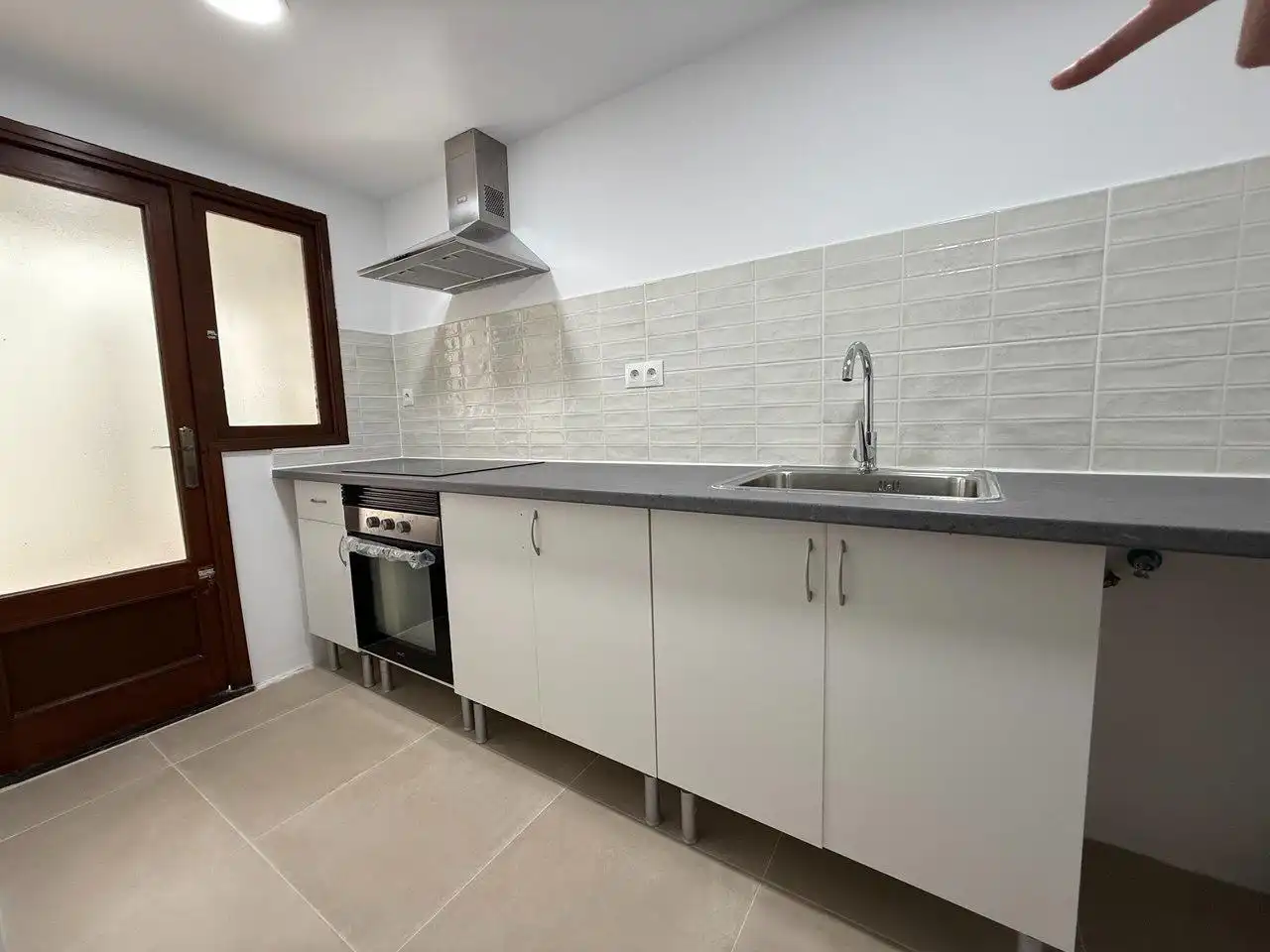 Cocina de Apartamento en venta en Tavernes de la Valldigna con Balcón